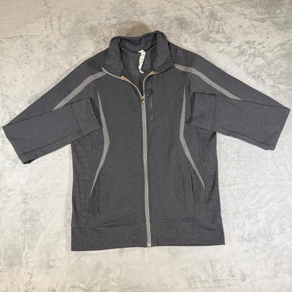 Lululemon King Fu Full Zip Jacket | Heathered Gray | Medium